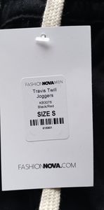 Fashion Nova men's joggers size small